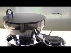 Escala elétrica de Machine With Electronic do moedor de café da capacidade de Homezest GD6001T 200g