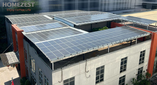 Latest company news about A nossa instalação de energia solar expandiu-se!
